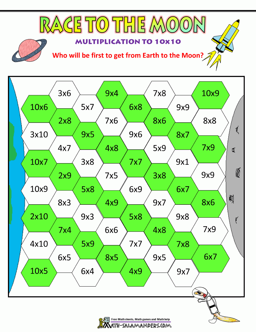 Multiplication Math Games Multiplication Math Games