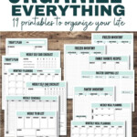 My Life Organized Printables Bundle Instant Download