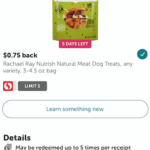 New Rachael Ray Coupons Pay 1 25 For Nutrish Dog Treats