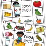 Nutrition Bingo Nutrition Activities Preschool Food