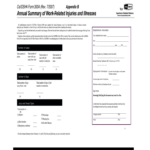 Osha Form 300a Fill Online Printable Fillable Blank