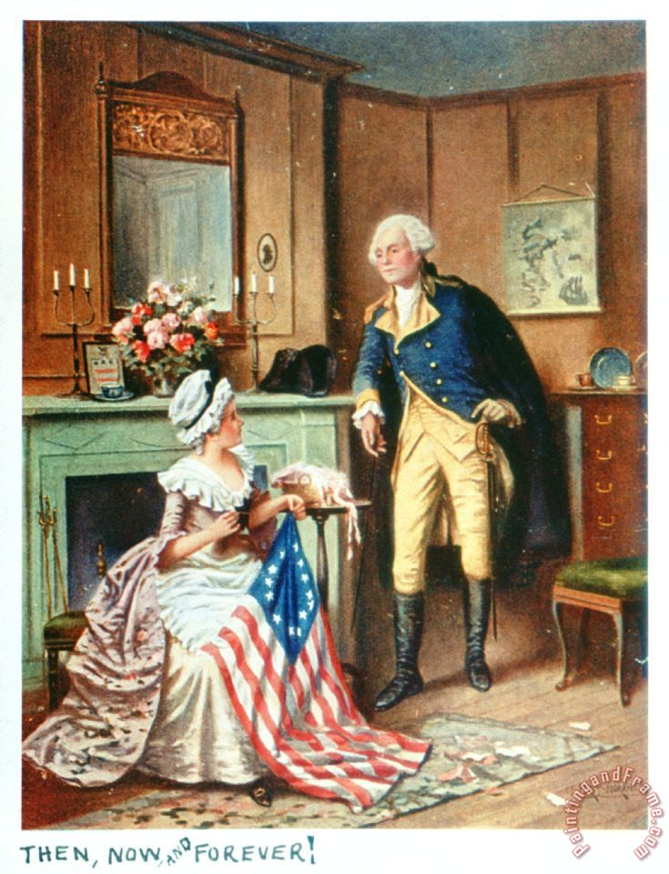 Others Betsy Ross 1752 1836 Painting Betsy Ross 1752 
