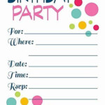 Party Invitation Template Printable Unique Pin By Sumarie