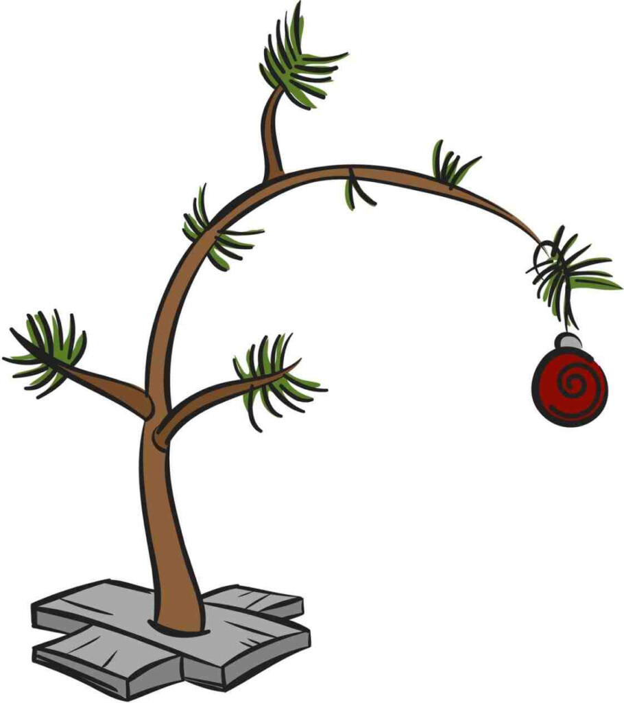 Picture 20 Of Charlie Brown Christmas Tree Clipart 
