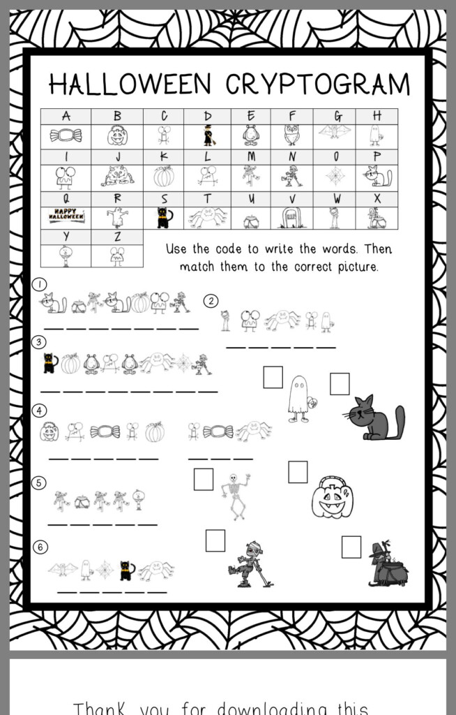 Pin By Jackie Parker On Science 6 Halloween Worksheets 