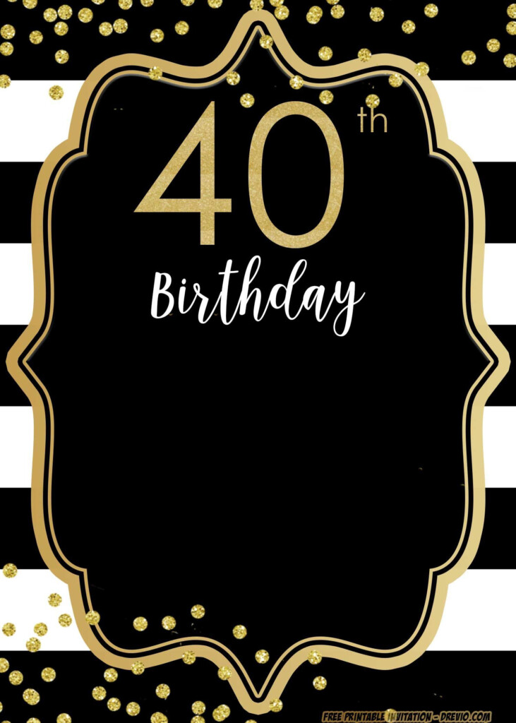 Pin On 40th Birthday