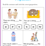 Preposition worksheets for 1st grade pdf Your Home Teacher