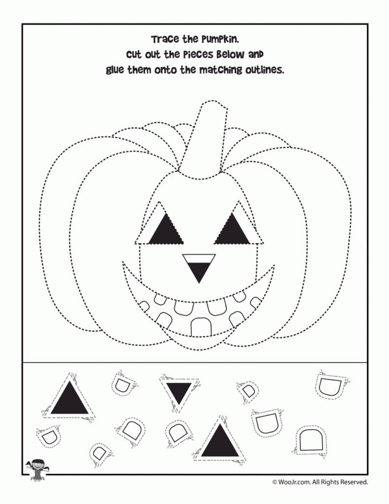 Preschool halloween worksheets Woo Jr Kids Activities
