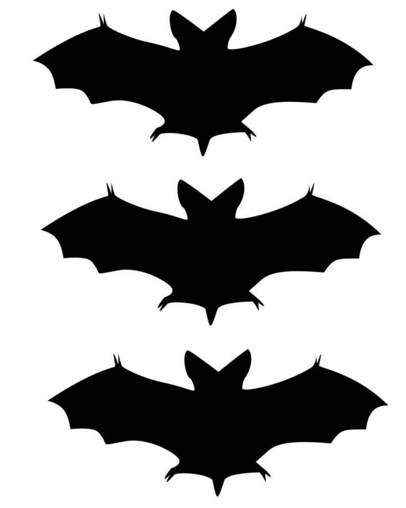 Printable Bat Silhouette At GetDrawings Free Download