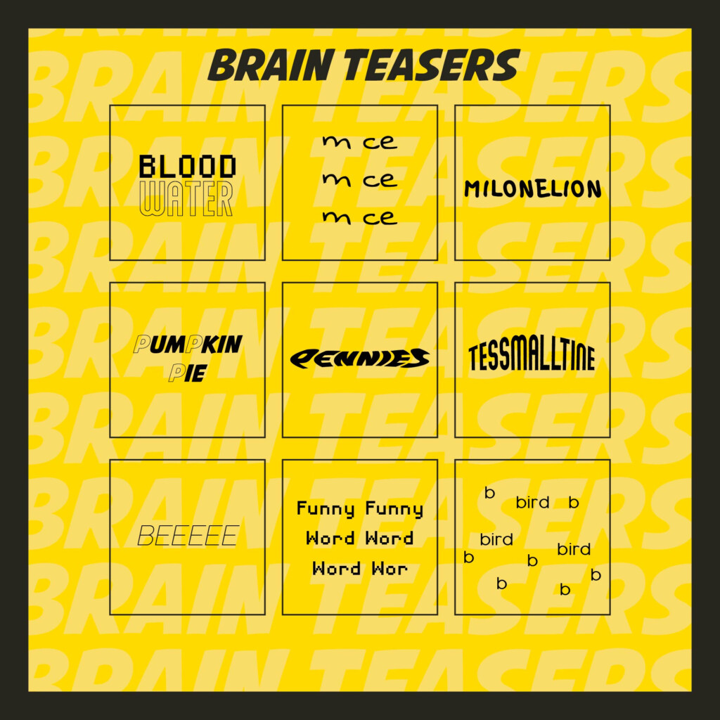 Free Printable Brain Games For Seniors
