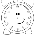 Printable Clock For Children Activity Shelter