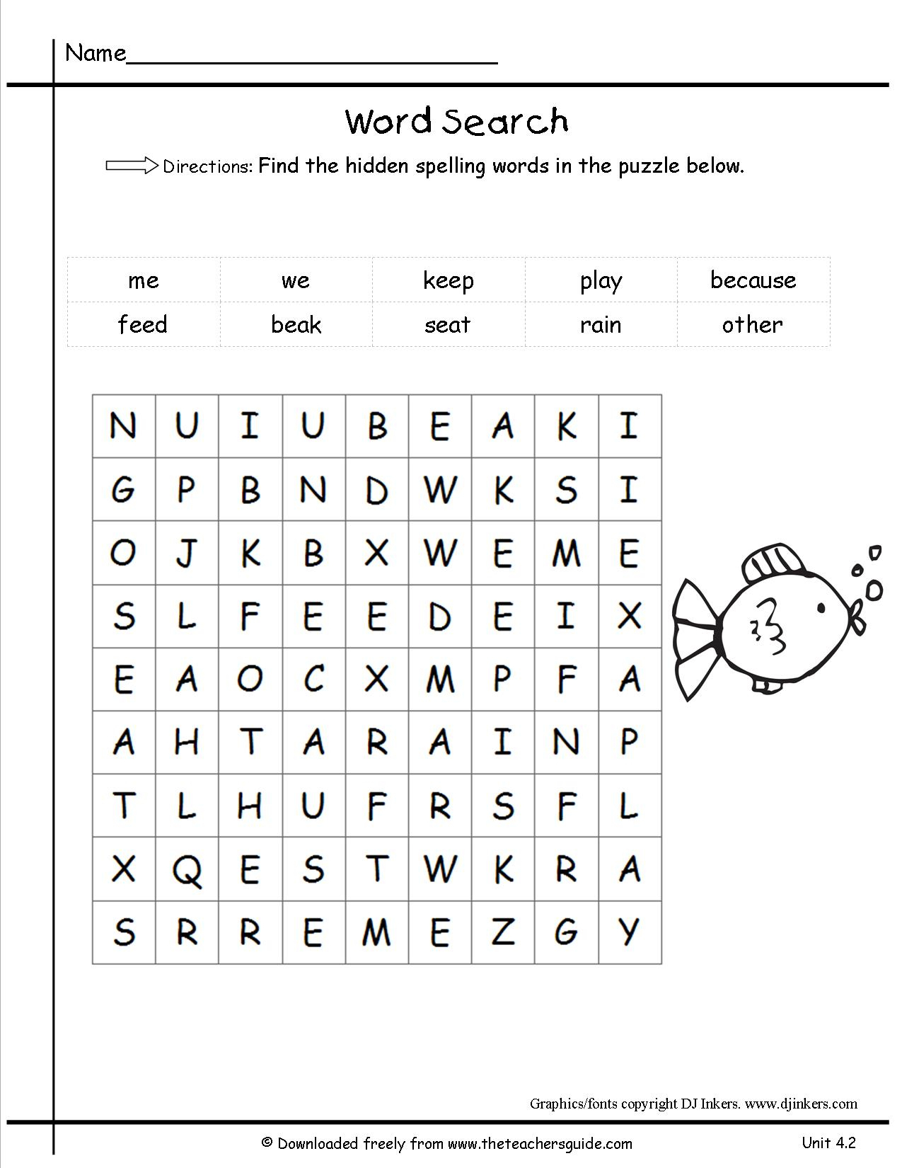 Printable Crosswords For 1St Grade Printable Crossword 