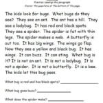 Printable First Grade Reading Fluency Passages Learning