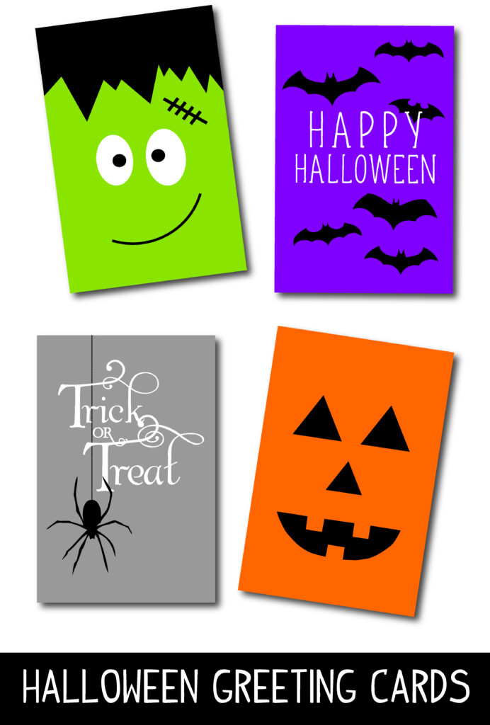 Printable Halloween Cards The Neighborhood