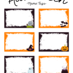 Printable Halloween Name Tags Halloween Names Halloween