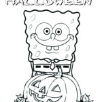 Printable Halloween Spongebob Coloring PagesFree Printable