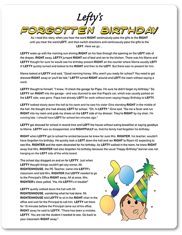 Printable Birthday Left Right Game NewFreePrintable printable-birthday-left-right-game-newfreeprintable