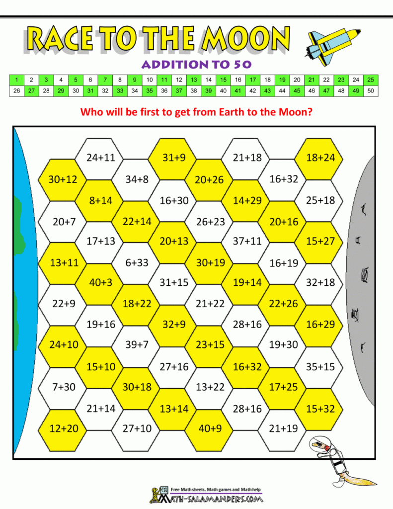 Printable Multiplication Games For 3Rd Grade 