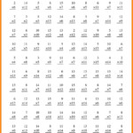 Printable Multiplication Worksheets For Grade 5 Times