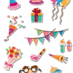 Printable Stickers For Happy Birthday Party Free
