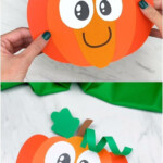 Pumpkin Craft For Preschoolers Halloween Crafts For Kids