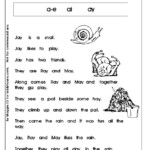 Reading Worksheets First Grade Phonics 1st Grade Reading