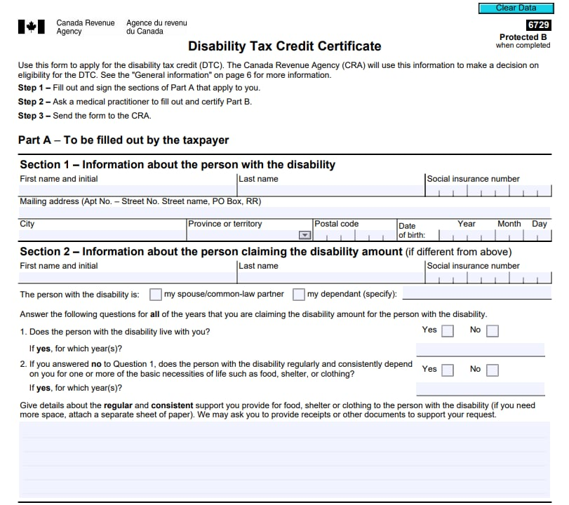 Federal Government Tax Credit