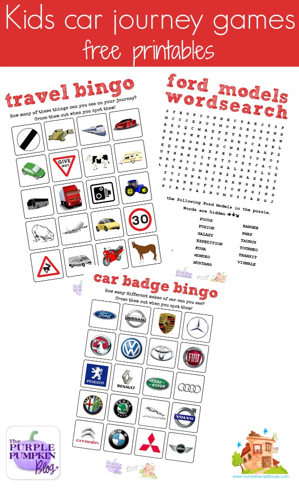 Road Trip Travel Printables And A Ford C MAX Review The 