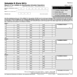 Schedule B Form 941 Report Of Tax Liability For
