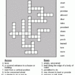 Search Results For 2nd Grade Crossword Puzzles