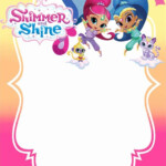Shimmer And Shine Invitations For Girls Free Invitation