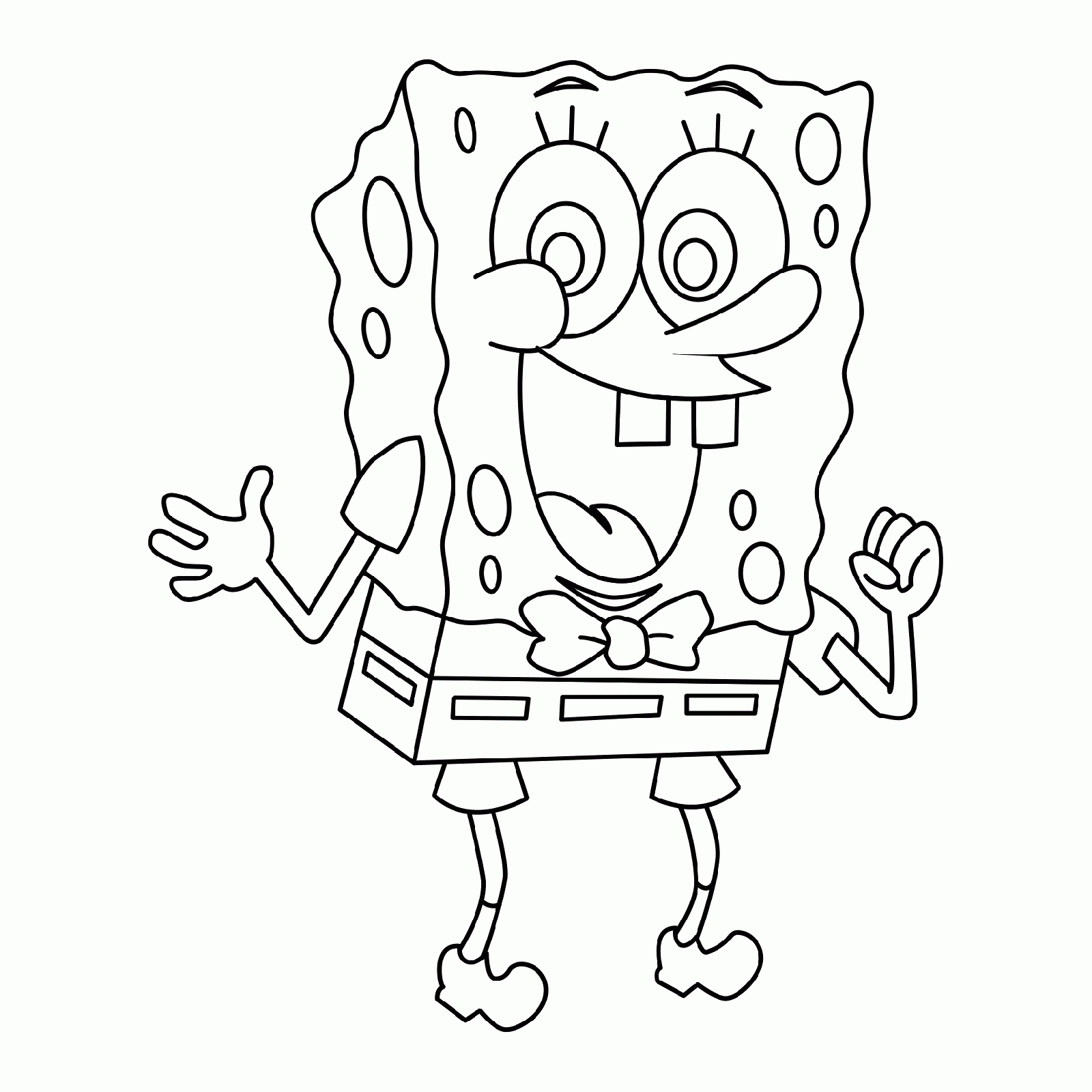 Spongebob Coloring Games Usable Educative Printable