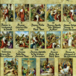Stations Of The Cross Catholic Picture Print Etsy In