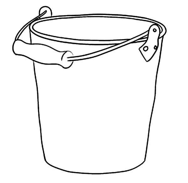 Taking Water With Bucket Coloring Pages Best Place To 