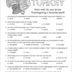 Thanksgiving Trivia Quiz Free Printable Thanksgiving