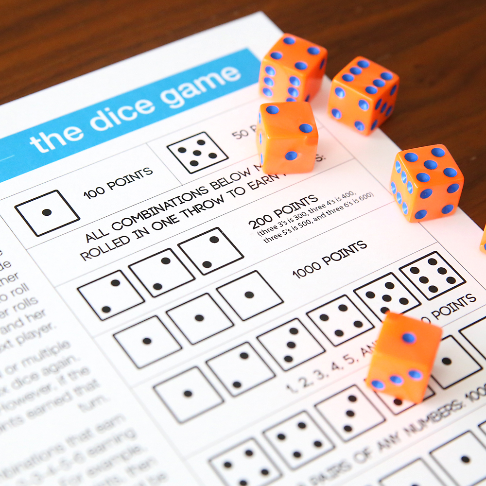 The Dice Game Fun Easy Game For Kids And Adults It s 