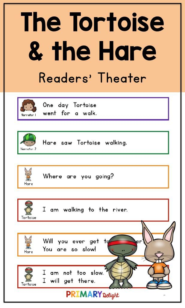 The Tortoise And The Hare Readers Theater Readers 