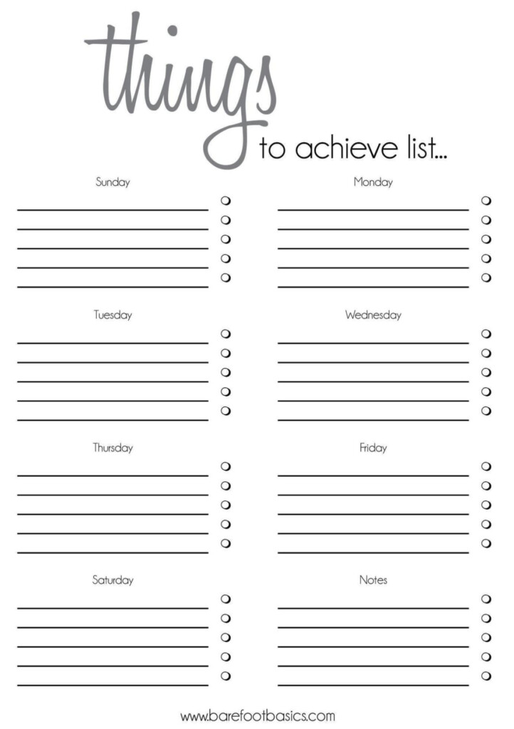Things To Do Sheet Template SampleTemplatess 