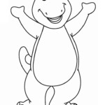 Top 20 Printable Barney And Friends Coloring Pages