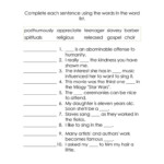 Vocabulary For 5th Grade Worksheet Free ESL Printable