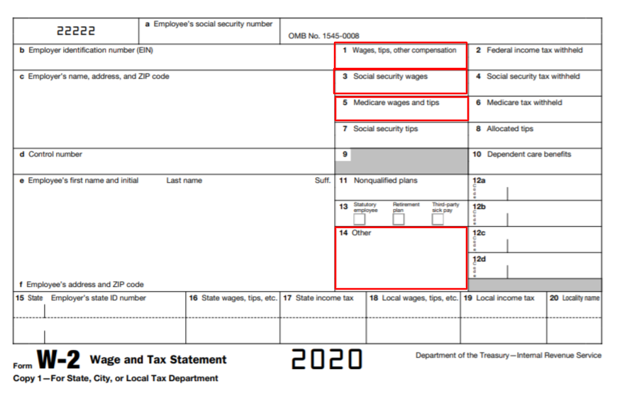 W 2 Reporting Requirements W 2 Changes For 2020 Forms