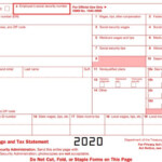 W2 Form 2020 Form What Is A W2 Form Forms Printable