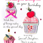 Wonderful Daughter Birthday Greeting Card Cards