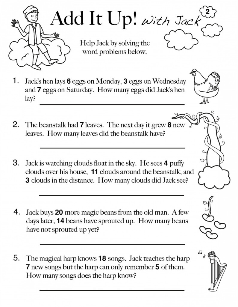 10 Amazing 1st Grade Math Word Problems Worksheets Samples Worksheet Hero