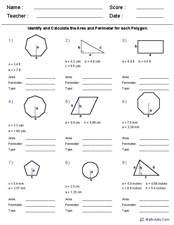 10Th Grade Geometry Worksheets Pdf And High School Math Worksheets 