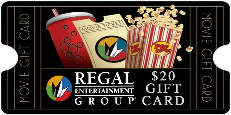  20 Regal EGift Card For 10 W Groupon Movie Deal expired Movie 