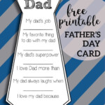 21 Best Printable Fathers Day Cards Dad Will Love The Mummy Front
