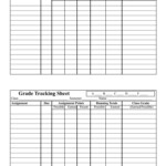 28 Images Of Student Grade Tracker Template Leseriail Student