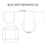 5 Best Gift Box With Lid Template Printables Printablee