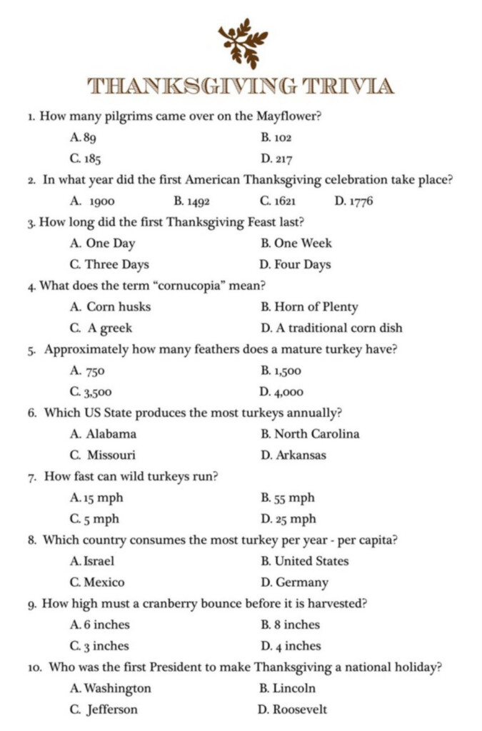 6 Best Printable Kids Trivia Questions And Answers Printablee